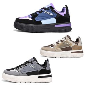 Chaussures de course femmes hommes à lacets Breathe Soft noir marron gris hommes formateurs baskets de sport GAI