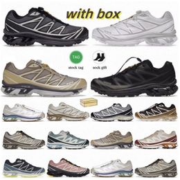 Chaussures de course XT6 hommes triple noir Lunar Rock blanc Wren Vintage Monument Safari Femmes Phantom Sneaker XT Taille 36-45