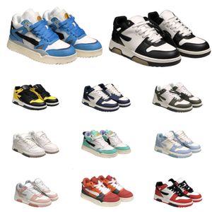 Out Of Office OOO Trainers Lage tops Casual schoenen Zwart Wit Rood Blauw Oranje Verontrust leer Designer Platform Luxe Walking OFFS Heren Dames Loafers Sneakers