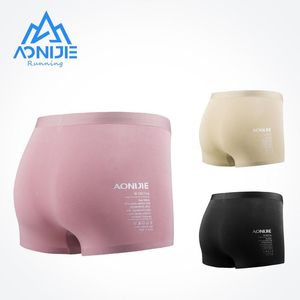 Running shorts aonijie 3 pc's/set e7005 snel droge dames sportprestaties bokser slijsten ondergoed micromodaal voor fitness gym