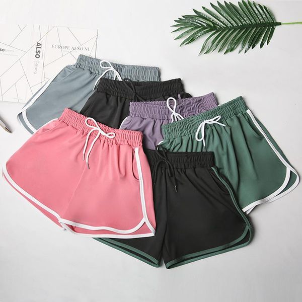 Short de course sport décontracté pour femmes 2021 été mode Fitness entraînement Jogging pantalon noir violet vert rose bas