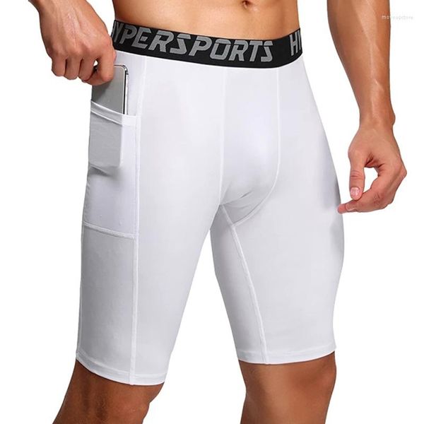 Shorts de course à Compression pour hommes, vêtements de Sport d'été, Leggings de Fitness, entraînement, Jogging, pantalons courts slim, collants de Sport d'entraînement