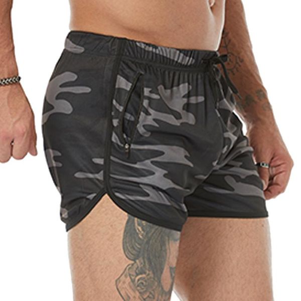 Short de course pour hommes, séchage rapide, Slim Fit, décontracté, plage, sport léger, basket-ball, entraînement, survêtement, pantalon court