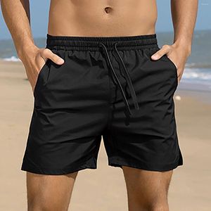 Hardloopshorts Mannelijke Casual Broek Effen Trend Jeugd Zomer Met Geheugen Atletische Zakken Heren Heren Set