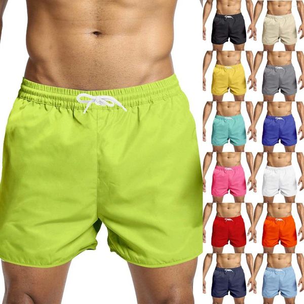 Short de course pour hommes, pantalon de sport Slim, mode décontractée, plage, maison en mousse, travaux athlétiques