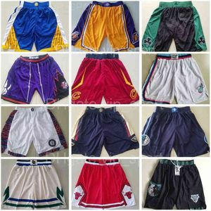 Pantalones cortos para correr Pantalones cortos deportivos para hombres Equipo de baloncesto Ropa sin bolsillo Pantalones cortos Pantalón negro Blanco Rojo Azul Cosido Talla S M L XL XXL Alta calidad