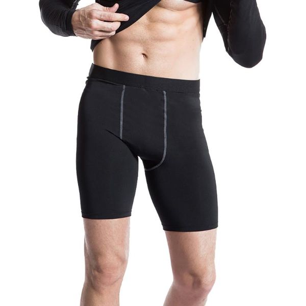 Pantalones cortos para correr Ropa interior de hombre Compresión Medias deportivas Jogging Fitness Gimnasio Jogger Entrenamiento Pantalones de secado rápido 3XL