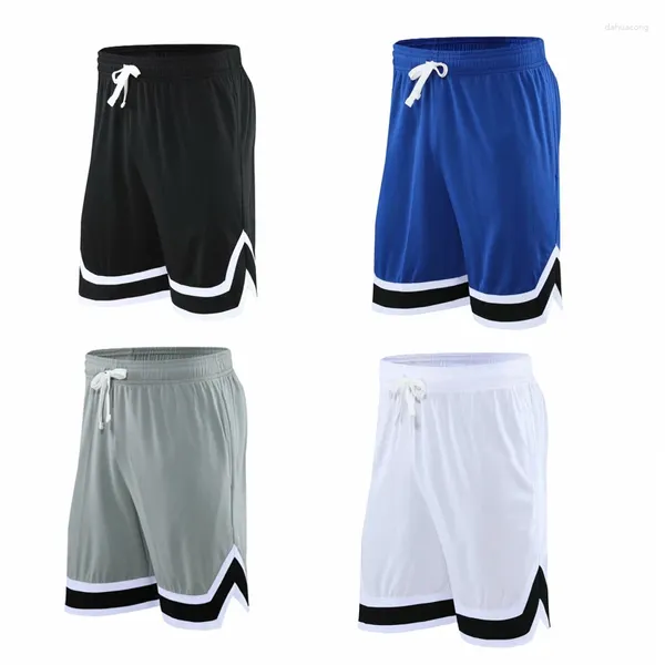 Shorts De course hommes Gym entraînement hommes sport décontracté Corti vêtements Fitness entraînement grille pantalons Cortos De Los Hombres