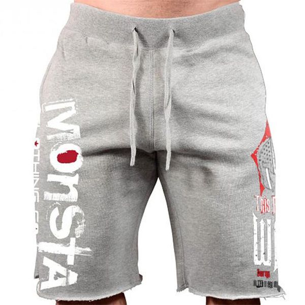 Short de course Ropa Hombre été hommes entraînement coton grande taille ample Sport court Fitness entraînement Gym survêtement pantalons de survêtement