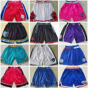 Short de course Short de basket-ball d'équipe Vêtements de sport sans poche Pantalon de survêtement court Pantalon Bck Blanc Rouge Violet Hommes Taille S M L XL XXL