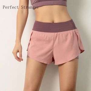 Pantalones cortos para correr, Yoga, mujer, Fitness, Top, licra, neón, elástico, entrenamiento, mallas cortas para damas, gimnasio, pantalones deportivos, Dropshipp