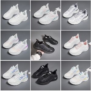 Chaussures de randonnée souples pour hommes et femmes, nouvelles chaussures de course à semelle plate, à la mode, blanc, noir, rose, bleu, sport confortable, Z121 GAI 70105 644