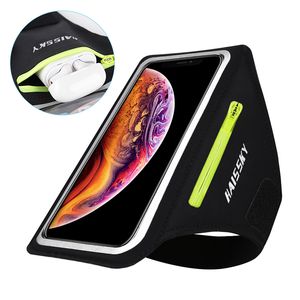 Running Sports Phone Case Brazalete para iPhone 13 12 11 Pro Max XR 6 7 8 Plus Samsung Note 20 10 S10 GYM Brazaletes para AirPods Bag