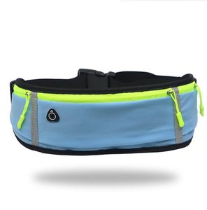 Sac à taille coulée Sac de sport imperméable Sac de sport de téléphone pour les femmes Hommes maintiennent du vélo de course à vélaire Run Belt Wallet