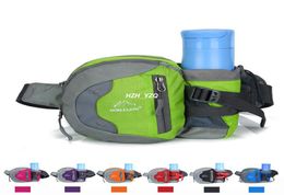 Bolsa de cinturón de cintura con cuello de botella de agua incluye un paquete de cintura impermeable por soporte para correr en ciclismo de senderismo, trepando camping tr6977383