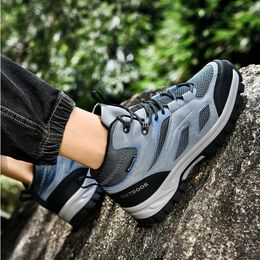 Hardlopen Wandelen Mode Heren Wandelschoenen voor heren Off-road sportschoenen Outdoor Klimmen Sneakers Mesh Ademend Antislip Grote maat 39-48