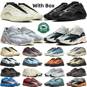 Running With Box V3 Schoenen 700 V3 Boost Solid Greey Faded Azure Res Red Res Blue Magnet Clay Brown Mono Saffloer Heren Dames Trainers