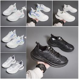 Running Women New Men Shoes Randage Chaussures plates Soft Sole Fashion Blanc Black Black Rose Bule confortable Sports Z171 65