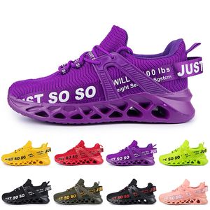 Running Femmes Hommes Chaussures Moins Cher Entraîneur Triples Noir Blancs Rouge Jaune Violet Vert Bleu Orange Rose Clair Respirant Sports De Plein Air Sne 49