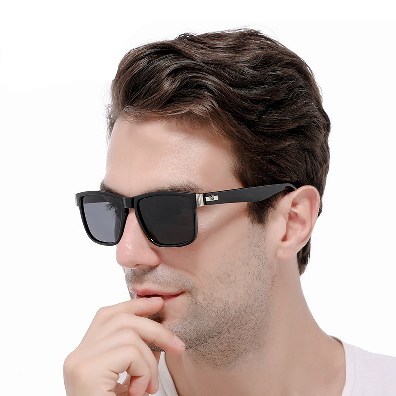 Ruobo marka klasik tasarım erkekler kutuplaşmış ayna sunglasse sürüş balıkçılık spor gözlük erkek tr90 gözlük uv400 gafas de sol