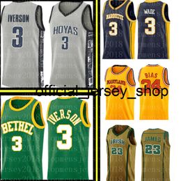 Russell 0 Westbrook Reggie 31 Miller Jersey NCAA University Kawhi 15 Leonard pas cher en gros maillots de basket-ball broderie