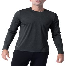 Russell T-shirt actif en jersey à manches longues pour homme, tailles S-5XL
