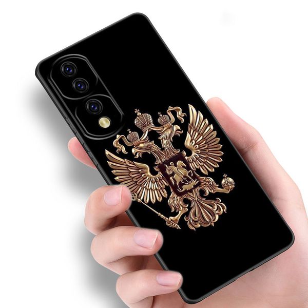 Russie Russe Flags Emblem Phone Case pour Huawei Nova 5T 8 9 Y60 Y90 Honor X9 30 30S 50SE 60 70 MATE 20 40 Pro 10 Lite Plus