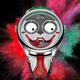 Russische clown heren dita trend Tiktok netwerk Red Tide Brand Quartz Watch