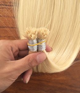 Russian HumanHair 100 Virgin Ultra Hair 1Grams Strand 200Strands Set Fan Tip Remy Hairs kunnen een jaar duren