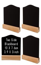 Rustiek Tafelnummer Mini Krijtbordbord met Houten Standaard 39x3inch Klein Houten Bord Buffet Display Plaquette Nieuwigheid Decor6657784