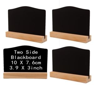 Numéro de table rustique Mini Signe de tableau avec support en bois 39x3 pouces petit signe en bois affichage buffet plaque nouveauté décor1138790