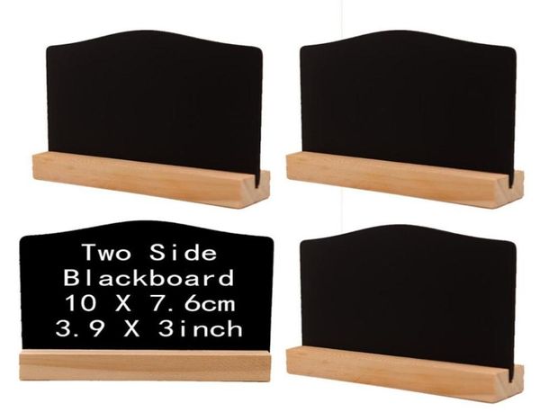 Mini letrero de pizarra con número de mesa rústica, con soporte de madera, 39x3 pulgadas, pequeño letrero de madera, placa de exhibición para Buffet, decoración novedosa 8685504