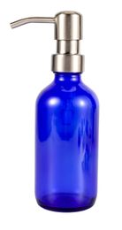 La pompe de distributeur de savon à main d'acier inoxydable antirouille surmonte le distributeur de lotion de savon de comptoir pour le verre en plastique régulier