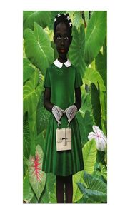 Ruud van Empel Standing In Green Painting Poster Print Home Decor Ingelijst of ingelijst Popaper Material2365293z9344038