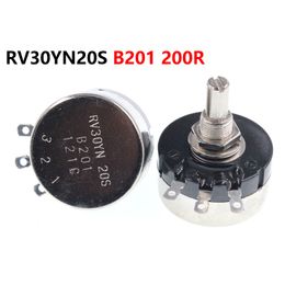 RV30YN20S B201 200R 3W Potenciómetro de película de carbono de un solo giro Resistencia ajustable