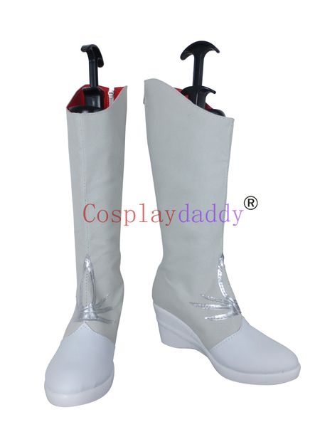 RWBY Weiss Schnee Cosplay Chaussures Bottes S008