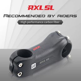 RXL SL tige de vélo de route 3K mat vtt tiges de guidon 617 degrés 708090100110120130 vélo de cyclisme en Fiber de carbone 240325