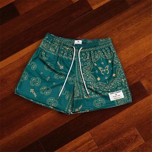 Ryoko Shorts Designer Short Men's Shorts 2023 Ryoko Rain Mesh Mens Trend Paisley Print Gym basketball Men de basket-ball Running Pantal