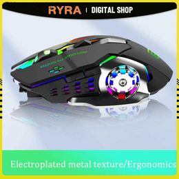 RYRA Profession Souris de jeu filaire 6 boutons 3200DPI LED Optique rétro-éclairé USB Souris d'ordinateur Souris de jeu compétitive pour PC portable Q230825