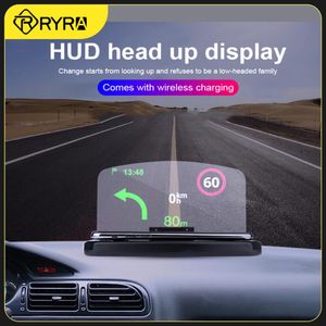 RYRA universel voiture GPS HUD tête haute Navigation affichage pliable support pour téléphone support projecteur pour Xiaomi Iphone Huawei