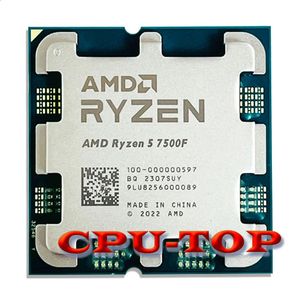 Ryzen 5 7500F R5 37GHz 6Core 12Thread processeur d'unité centrale 5NM L332M 100000000597 Socket AM5 sans refroidisseur 240123