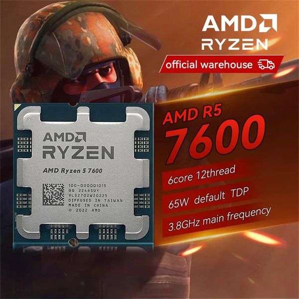 Ryzen 5 7600 Processeur de processe