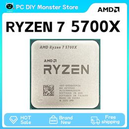 Ryzen 7 5700X R7 5700X 34GHz 8 Core 16 Draad CPU Processor 7NM L332M Socket AM4 Gaming processor 240219