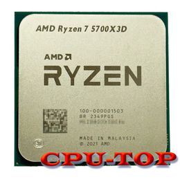 Procesador de CPU Ryzen 7 5700X3D R7 5700X3D 3,0 GHz, 8 núcleos, 16 hilos, 7NM L3=96M 100-000001503 Socket AM4 sin ventilador 240304