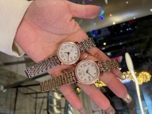 Rzhi met diamant prachtige en elegante automatische mechanische horloge dameswatch