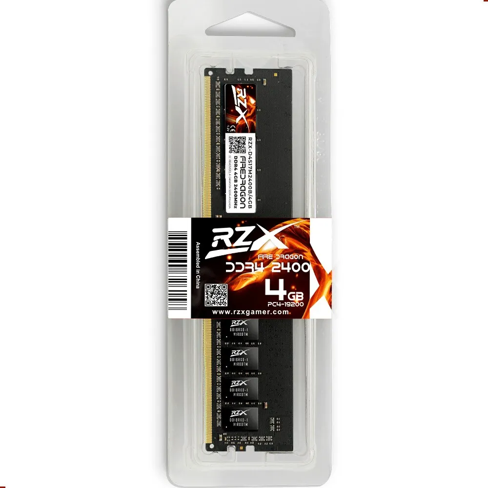 RZX DDR4 RAM Memoria 32 Go 8 Go 16 Go 2400MHz 2666MHz 3200MHz DIMM Desktop Computer Memory Rams