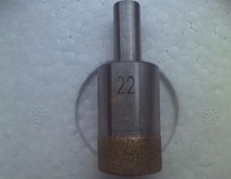 RZZ 2455 mm Core Straight Core Bit Bit Force de sable de diamant fritté pour le carreau de pierre en verre2284564