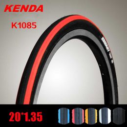 S 1 st Kenda Bicycle 20 20*1,35 BMX Kid's Tyre 20er Red Blue Yellow Pneu 32-406 Ultralight Cycling Fixie Bike Fiets Tyre 0213