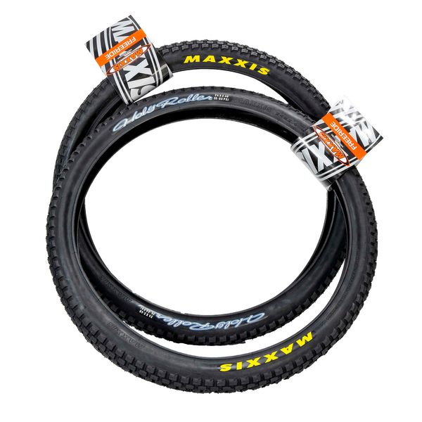 S 2 uds Maxxis Holy Roller BMX/bicicleta urbana 24*2,4 BMX neumático de bicicleta calle Chocolate banda de rodadura neumático de escalada 0213