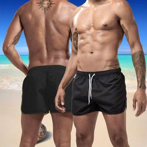 S-3XL Heren Snel drogen losse strandbroek lente/zomer strand vakantie shorts Solid Color Running Shorts Sports broek Accessoires 240430